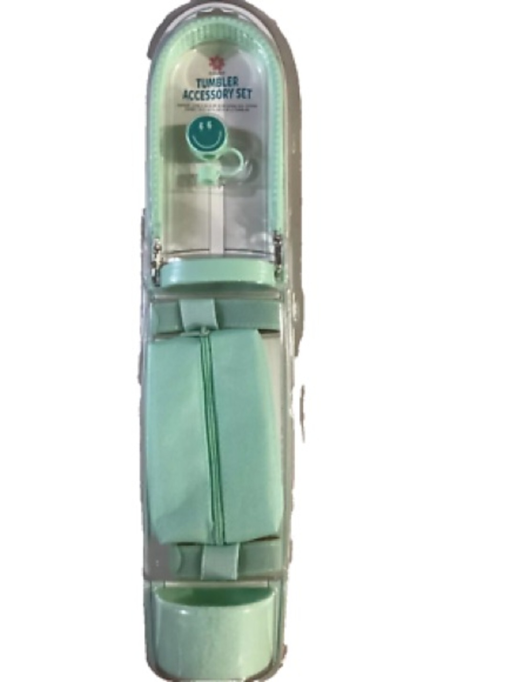 4 Piece Green Tumbler/Stanley Accessory Set,